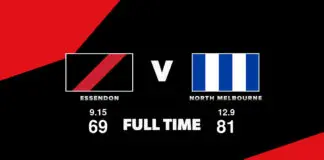 FULL TIME: Essendon vs North Melbourne – Round 3, 2026 LIVE: Essendon vs North Melbourne – Round 3, 2026