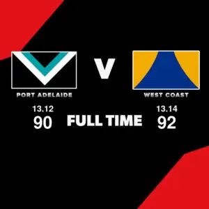 LIVE: Port Adelaide vs West Coast – Round 3, 2026