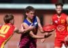 Brisbane, Collingwood shopping top AFL Draft picks as Port Adelaide open to moving first-round selections BRISBANE, AUSTRALIA - JUNE 30: Caylen Murray of the Lions kicks during the Marsh AFL National Championships match between U16 Boys Brisbane Lions Academy and Victoria Metro at Gold Coast Suns Academy at Brighton Homes Arena on June 30, 2024 in Brisbane, Australia. (Photo by Chris Hyde/AFL Photos/via Getty Images)