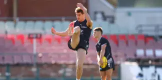 The AFL bidding system’s three considerations determining major overhaul MELBOURNE, AUSTRALIA - JULY 09: Cody Walker of the Blues Academy trains during a Carlton Blues AFL training session at Ikon Park on July 09, 2025 in Melbourne, Australia. (Photo by Morgan Hancock/Getty Images)