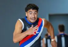AFL Draft: The leading father-son and Academy prospects your club has ties to in 2026 MELBOURNE, AUSTRALIA - MARCH 07: Khaled El Souki of the Jets completes the 20m sprint test during the Talent League Boys 2026 Testing Day at La Trobe University Sports Stadium on March 7th, 2026 in Melbourne, Australia. (Photo by Craig Dooley/AFL Photos via Getty Images)