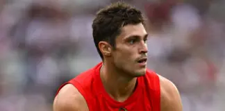 Melbourne announces itself as Sun set for potential MRO scrutiny MELBOURNE, AUSTRALIA - MARCH 15: Jack Steele of the Demons kkduring the round one AFL match between Melbourne Demons and St Kilda Saints at Melbourne Cricket Ground, on March 15, 2026, in Melbourne, Australia. (Photo by Quinn Rooney/Getty Images)