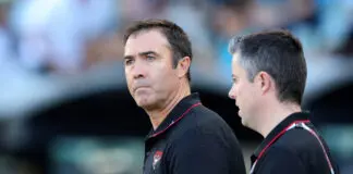 “Coughed the ball up”: Essendon coach frustrated by inefficiency ADELAIDE, AUSTRALIA - MARCH 22: Brad Scott, Senior Coach of the Bombers during the 2026 AFL Round 02 match between the Port Adelaide Power and the Essendon Bombers at Adelaide Oval on March 22, 2026 in Adelaide, Australia. (Photo by Sarah Reed/AFL Photos via Getty Images)