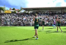 Details for week one of 2026 VFL Finals series locked in HOBART, AUSTRALIA - MARCH 21: Devils players thanks fans after the win during the round one VFL match between Tasmania Devils and Coburg Lions at North Hobart Oval on March 21, 2026 in Hobart, Australia. (Photo by Steve Bell/Getty Images)
