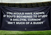 The Banner Man strikes comedy gold ahead of Opening Round bannergraphic copycarl