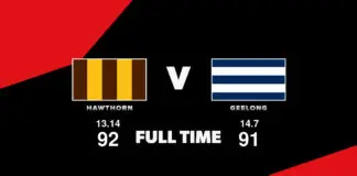 FULL TIME: Hawthorn vs Geelong – Round 4, 2026 LIVE: Hawthorn vs Geelong – Round 4, 2026