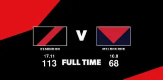FULL TIME: Essendon vs Melbourne – Round 5, 2026 LIVE: Essendon vs Melbourne – Round 5, 2026