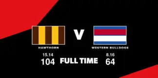 FULL TIME: Hawthorn vs Bulldogs – Round 5, 2026 LIVE: Hawthorn vs Bulldogs – Round 5, 2026