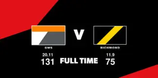 FULL TIME: GWS vs Richmond – Round 5, 2026 LIVE: GWS vs Richmond – Round 5, 2026