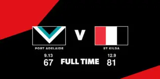 FULL TIME: Port Adelaide vs St Kilda – Round 5, 2026 LIVE: Port Adelaide vs St Kilda – Round 5, 2026