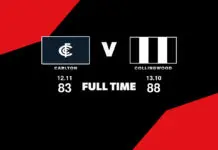 LIVE: Carlton vs Collingwood – Round 6, 2026