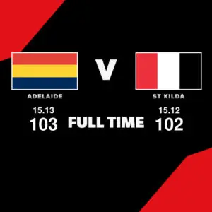 LIVE: Adelaide vs St Kilda – Round 6, 2026