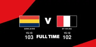 FULL TIME: Adelaide vs St Kilda – Round 6, 2026 LIVE: Adelaide vs St Kilda – Round 6, 2026