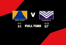 LIVE: West Coast vs Fremantle – Round 6, 2026
