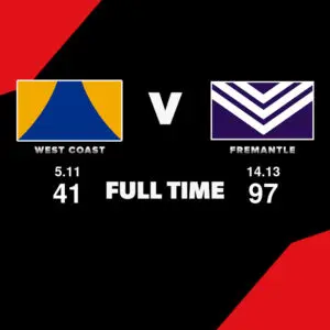 LIVE: West Coast vs Fremantle – Round 6, 2026
