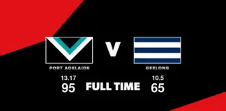 FULL TIME: Port Adelaide vs Geelong – Round 7, 2026 LIVE: Port Adelaide vs Geelong – Round 7, 2026