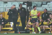 Staggering stat shows extent of Richmond injury crisis MELBOURNE, AUSTRALIA - AUGUST 09: Adem Yze, Senior Coach of the Tigers on the bench during the 2025 AFL Round 22 match between the Richmond Tigers and the St Kilda Saints at the Melbourne Cricket Ground on August 9, 2025 in Melbourne, Australia. (Photo by James Wiltshire/AFL Photos via Getty Images)