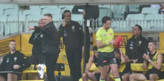 Inside Richmond’s shift from tactical coaching to emotional leadership MELBOURNE, AUSTRALIA - AUGUST 09: Adem Yze, Senior Coach of the Tigers on the bench during the 2025 AFL Round 22 match between the Richmond Tigers and the St Kilda Saints at the Melbourne Cricket Ground on August 9, 2025 in Melbourne, Australia. (Photo by James Wiltshire/AFL Photos via Getty Images)