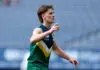 “Putting myself in vulnerable positions”: Unheralded AFL Draft prospect on key growth MELBOURNE, AUSTRALIA - SEPTEMBER 27: Jordan Knapp of Team Docherty celebrates kicking a goal during the Marsh AFL National Futures Boys match between Team Boak and Team Docherty at Melbourne Cricket Ground, on September 27, 2025 in Melbourne, Australia. (Photo by Josh Chadwick/AFL Photos/via Getty Images)
