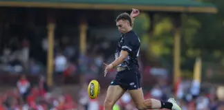 Carlton recruit, Essendon youngster offered bans for VFL charges SYDNEY, AUSTRALIA - MARCH 05: Liam Reidy of the Blues warms up ahead of the opening round AFL match between Sydney Swans and Carlton Blues at SCG, on March 05, 2026, in Sydney, Australia. (Photo by Jason McCawley/Getty Images)