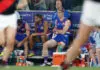 Western Bulldogs sweat on injuries to key trio MELBOURNE, AUSTRALIA - APRIL 05: Arthur Jones (left) and Tim English of the Bulldogs are seen on the bench after injuries during the 2026 AFL Round 04 match between the Western Bulldogs and the Essendon Bombers at Marvel Stadium on April 5, 2026 in Melbourne, Australia. (Photo by Michael Willson/AFL Photos via Getty Images)