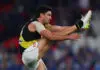 Every AFL team’s 2026 best and fairest winner, top 10, other club awards MELBOURNE, AUSTRALIA - APRIL 19: Tim Taranto of the Tigers kicks the ball during the round six AFL match between North Melbourne Kangaroos and Richmond Tigers at Marvel Stadium, on April 19, 2026, in Melbourne, Australia. (Photo by Morgan Hancock/Getty Images)