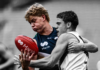 The star open pool AFL Draft prospect with a physics-defying leap and dazzling skill