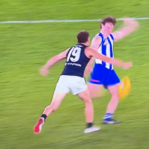 Could a Carlton recruit be in MRO trouble?