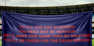 Banner Man taunts Richmond fans with self-deprecating joke bannergraphic copymelb