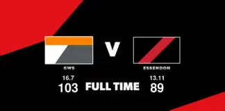 FULL TIME: GWS vs Essendon – Round 9, 2026 LIVE: GWS vs Essendon – Round 9, 2026