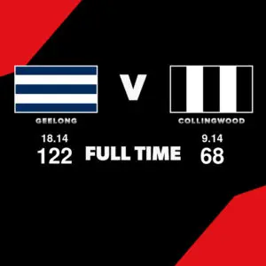 LIVE: Geelong vs Collingwood – Round 9, 2026