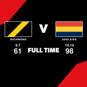 LIVE: Richmond vs Adelaide – Round 9, 2026