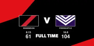 FULL TIME: Essendon vs Fremantle – Round 10, 2026 LIVE: Essendon vs Fremantle – Round 10, 2026