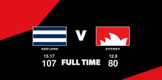 FULL TIME: Geelong vs Sydney – Round 11, 2026 LIVE: Geelong vs Sydney – Round 11, 2026