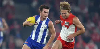 You don’t want to play North Melbourne in 2026 MELBOURNE, AUSTRALIA - MAY 09: Colby McKercher of the Kangaroos runs with the ball during the 2026 AFL Round 09 match between the North Melbourne Kangaroos and the Sydney Swans at Marvel Stadium on May 9, 2026 in Melbourne, Australia. (Photo by James Wiltshire/AFL Photos via Getty Images)