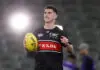 Saints midfielder setback confirmed MELBOURNE, AUSTRALIA - MAY 28: Sam Flanders of the Saints warms up during the 2026 AFL Round 12 match between the St Kilda Saints and the Hawthorn Hawks at Marvel Stadium on May 28, 2026 in Melbourne, Australia. (Photo by Michael Willson/AFL Photos via Getty Images)
