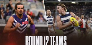 AFL Teams Round 12 2026: Confirmed line-ups, ins and outs Teams Socials (71)