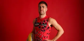 Every AFL club’s 2026 Indigenous Round guernsey Essendon Indigenous guernsey. Credit: Essendon FC