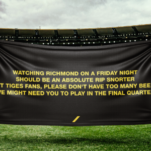 Banner Man calls on fans to fill in for injured Richmond players