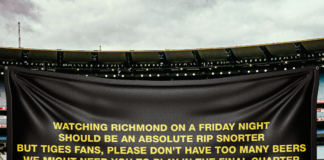 Banner Man calls on fans to fill in for injured Richmond players Banner Man calls on fans to fill in for injured Richmond players