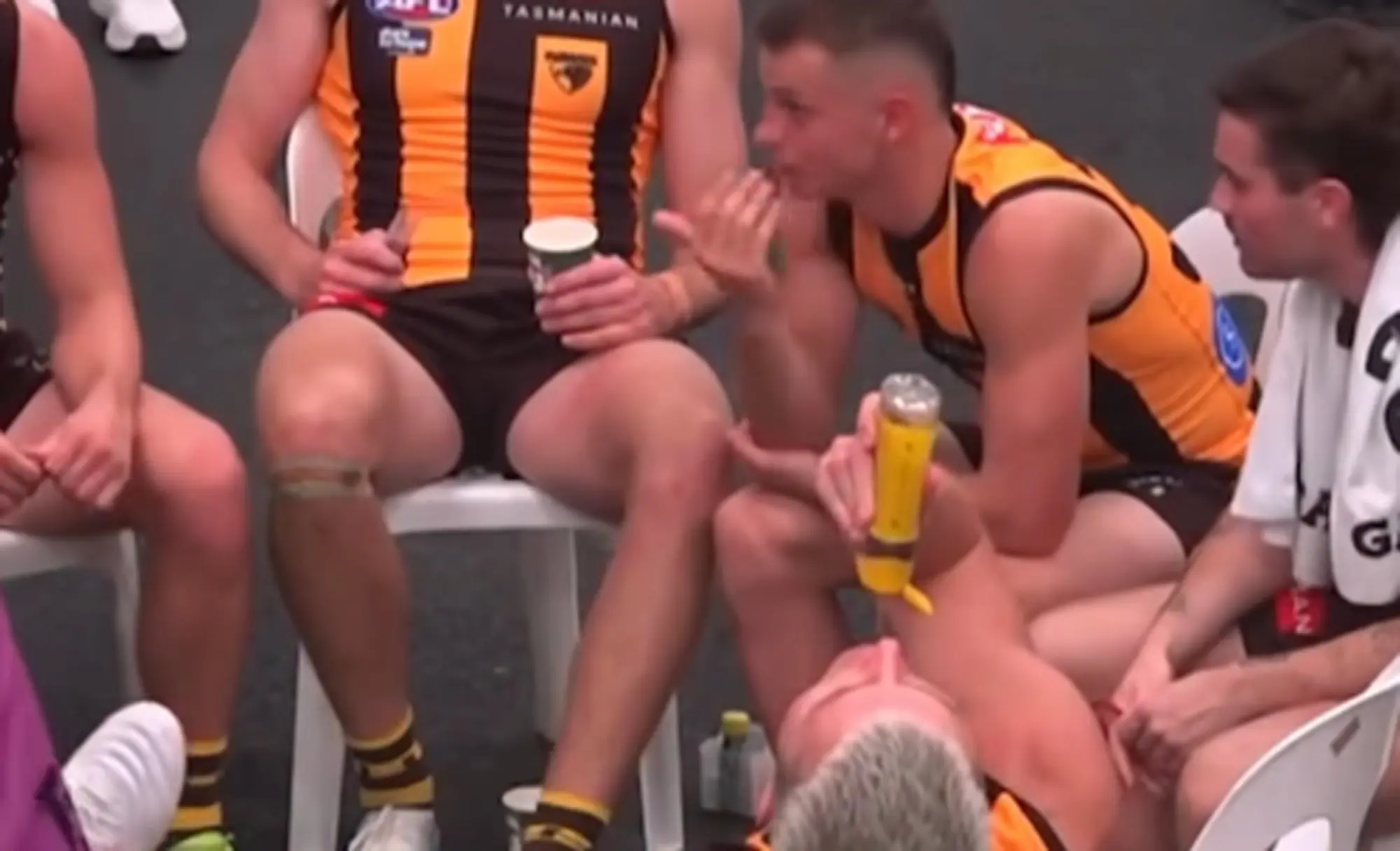 Jack Ginnivan recently went viral after being spotted “raw-dogging” Capilano Honey