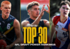 AFL Draft Power Rankings: June edition top30craft copy (1)