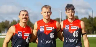 Melbourne recruit pushing for Demons debut Melbourne recruit Joel Fitzgerald. Credit: Melbourne FC