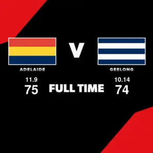 LIVE: Adelaide vs Geelong – Round 13, 2026