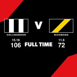 LIVE: Collingwood vs Richmond – Round 16, 2026