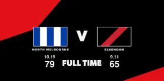 FULL TIME: North Melbourne vs Essendon – Round 16, 2026 LIVE: North Melbourne vs Essendon – Round 16, 2026