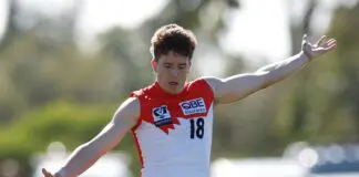 Sydney youngster firming for AFL debut Sydney youngster Jevan Phillipou. Credit: Sydney Swans