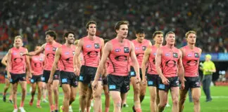 “Inaccurate”: Gold Coast skipper speaks on culture GOLD COAST, AUSTRALIA - JUNE 19: Noah Anderson of the Suns leads his team off the field during the round 15 AFL match between Gold Coast Suns and Hawthorn Hawks at People First Stadium, on June 19, 2026, in Gold Coast, Australia. (Photo by Matt Roberts/AFL Photos/via Getty Images)
