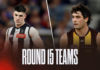 AFL Teams Round 15 2026: Confirmed line-ups, ins and outs Teams Socials (86)