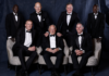 WA football icon elevated to Legend status as SIX join AFL Football Hall of Fame L-R back row: Ron Pupangamirri (representing David Kantilla), Gary Ablett Jnr, John Worsfold and Dean Pupangamirri (representing David Kantilla) L-R front row: Dustin Fletcher, Bill Walker, Hayden Kennedy Absent: Tim Evans